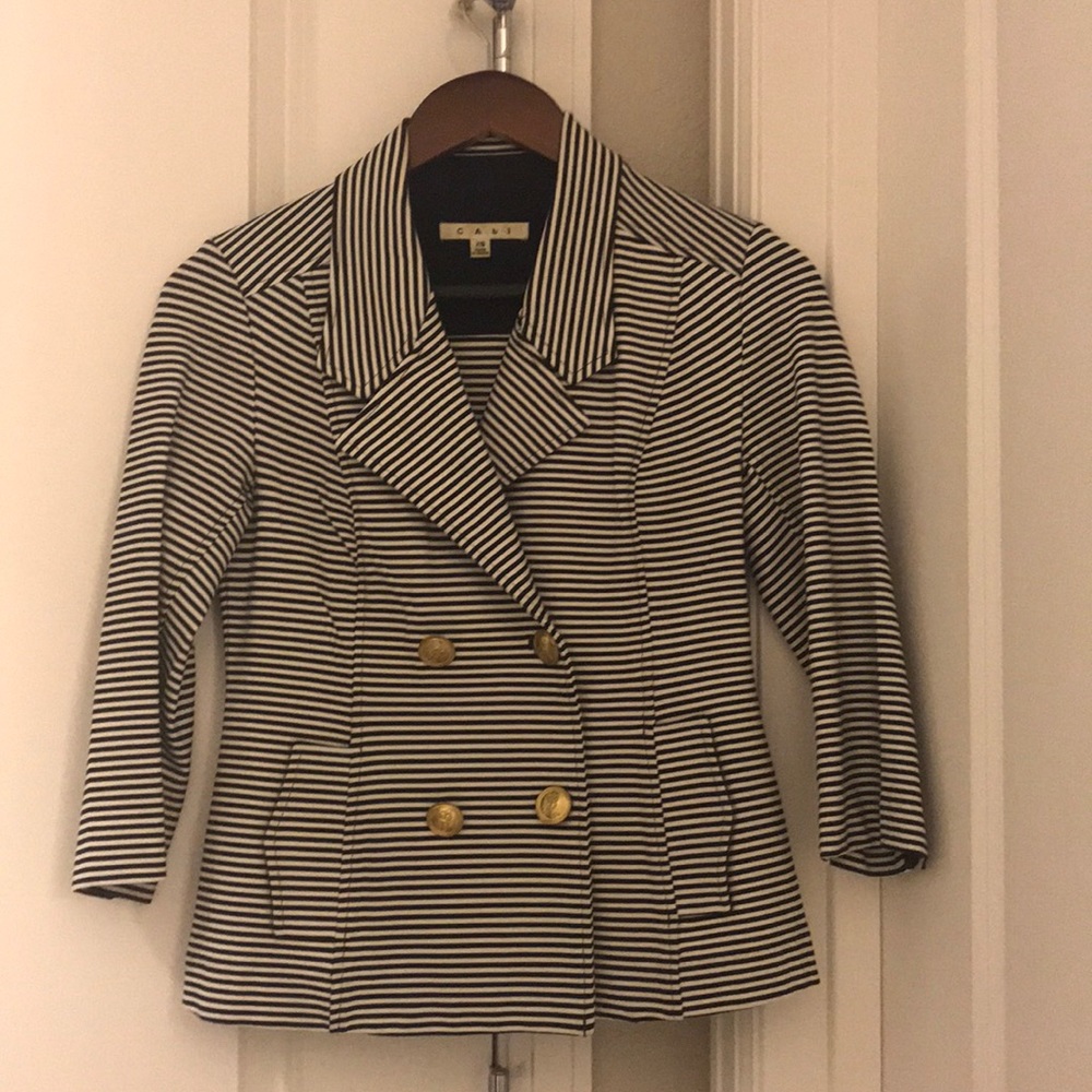 Cabo striped blazer